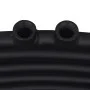 Radiador toallero de baño curvo negro 480x480 mm de vidaXL, Radiadores - Ref: Foro24-141912, Precio: 65,95 €, Descuento: %