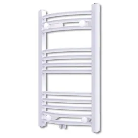 Radiador toallero de baño con rieles curvados 500 x 764 mm de vidaXL, Radiadores - Ref: Foro24-140849, Precio: 79,42 €, Descu...