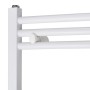 Radiador toallero de baño con rieles curvados 500 x 764 mm de vidaXL, Radiadores - Ref: Foro24-140849, Precio: 80,77 €, Descu...
