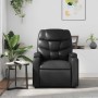 Sillón de masaje reclinable cuero sintético negro en Sillones | Comprar online en Foru.es
