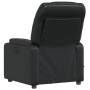 Sillón de masaje reclinable cuero sintético negro en Sillones | Comprar online en Foru.es