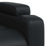 Sillón de masaje reclinable cuero sintético negro en Sillones | Comprar online en Foru.es