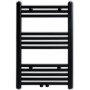 Radiador toallero de baño recto negro 500 x 764 mm de vidaXL, Radiadores - Ref: Foro24-141905, Precio: 78,73 €, Descuento: %