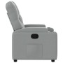Sillón reclinable de tela gris claro en Sillones | Comprar online en Foru.es
