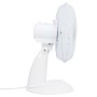 Ventilador de sobremesa 3 velocidades blanco 30 cm 40 W de vidaXL, Ventiladores de pie y de sobremesa - Ref: Foro24-51455, Pr...