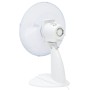 Ventilador de sobremesa 3 velocidades blanco 30 cm 40 W de vidaXL, Ventiladores de pie y de sobremesa - Ref: Foro24-51455, Pr...