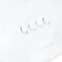 Ventilador de sobremesa 3 velocidades blanco 30 cm 40 W de vidaXL, Ventiladores de pie y de sobremesa - Ref: Foro24-51455, Pr...