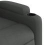 Sillón reclinable de tela gris oscuro en Sillones | Comprar online en Foru.es