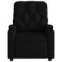 Sillón reclinable de tela negro en Sillones | Comprar online en Foru.es