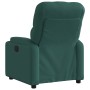 Sillón reclinable de tela verde oscuro en Sillones | Comprar online en Foru.es