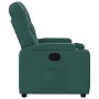 Sillón reclinable de tela verde oscuro en Sillones | Comprar online en Foru.es