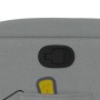 Sillón reclinable de masaje de tela gris claro en Sillones | Comprar online en Foru.es
