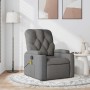 Sillón de masaje reclinable de tela gris oscuro en Sillones | Comprar online en Foru.es