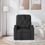 Sillón reclinable de masaje de tela negro en Sillones | Comprar online en Foru.es
