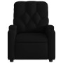 Sillón reclinable de masaje de tela negro en Sillones | Comprar online en Foru.es