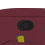 Sillón de masaje reclinable de tela color vino tinto en Sillones | Comprar online en Foru.es