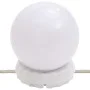 Juego de tocador con LED madera contrachapada negro de vidaXL, Tocadores para dormitorios - Ref: Foro24-3114116, Precio: 110,...
