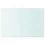 Panel de estante vidrio claro 30x20 cm de vidaXL, Estantes y estanterías - Ref: Foro24-243809, Precio: 14,44 €, Descuento: %