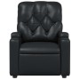 Sillón de masaje reclinable cuero sintético negro en Sillones | Comprar online en Foru.es
