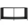 Estantes de almacenaje 2 unidades ratán sintético negro de vidaXL, Accesorios para piscinas y spa - Ref: Foro24-362264, Preci...