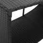 Estantes de almacenaje 2 unidades ratán sintético negro de vidaXL, Accesorios para piscinas y spa - Ref: Foro24-362264, Preci...