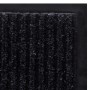 Felpudo de PVC negro 117x220 cm de vidaXL, Felpudos - Ref: Foro24-287665, Precio: 52,48 €, Descuento: %