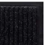 Schwarze PVC-Fußmatte 117x220 cm von vidaXL, Fußmatten - Ref: Foro24-287665, Preis: 59,07 €, Rabatt: %