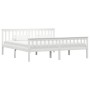 Estructura de cama madera de pino maciza blanca 180x200 cm de vidaXL, Camas y somieres - Ref: Foro24-283219, Precio: 213,90 €...