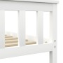 Estructura de cama madera de pino maciza blanca 180x200 cm de vidaXL, Camas y somieres - Ref: Foro24-283219, Precio: 213,90 €...