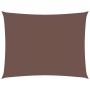 Toldo de vela rectangular tela Oxford marrón 3,5x4,5 m en Sombrillas | Comprar online en Foru.es