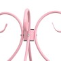 Estructura de cama con dosel metal rosa 100x200 cm de vidaXL, Camas y somieres - Ref: Foro24-284487, Precio: 189,40 €, Descue...
