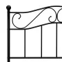 Black metal bed frame 90x200 cm by vidaXL, Beds and slatted bases - Ref: Foro24-284523, Price: 107,93 €, Discount: %