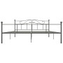 Estructura de cama de metal gris 180x200 cm de vidaXL, Camas y somieres - Ref: Foro24-284535, Precio: 143,59 €, Descuento: %