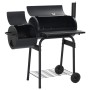 Barbacoa clásica de carbón con ahumador de vidaXL, Barbacoas - Ref: Foro24-45366, Precio: 197,07 €, Descuento: %