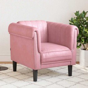 Sillón de terciopelo rosa en Sofás | Comprar online en Foru.es