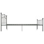 Estructura de cama de metal gris 120x200 cm de vidaXL, Camas y somieres - Ref: Foro24-284532, Precio: 87,25 €, Descuento: %
