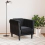 Sillón de terciopelo negro en Sofás | Comprar online en Foru.es