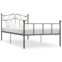 Estructura de cama de metal gris 90x200 cm de vidaXL, Camas y somieres - Ref: Foro24-284530, Precio: 68,99 €, Descuento: %