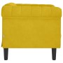 Sillón de terciopelo amarillo en Sofás | Comprar online en Foru.es
