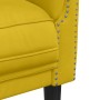 Sillón de terciopelo amarillo en Sofás | Comprar online en Foru.es