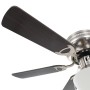 Ventilador de techo adornado con lámpara 82 cm marrón oscuro de vidaXL, Ventiladores de techo - Ref: Foro24-50537, Precio: 11...