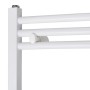 Radiador toallero de baño con rieles curvados 600 x 1160 mm de vidaXL, Radiadores - Ref: Foro24-140852, Precio: 125,83 €, Des...