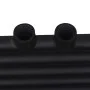 Radiador toallero de baño recto negro 480x480 mm de vidaXL, Radiadores - Ref: Foro24-141904, Precio: 64,32 €, Descuento: %