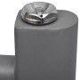 Radiador toallero de baño recto gris 500 x 764 mm de vidaXL, Radiadores - Ref: Foro24-141889, Precio: 82,32 €, Descuento: %