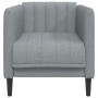 Sillón de tela gris claro en Sofás | Comprar online en Foru.es