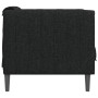 Sillón de tela negro en Sofás | Comprar online en Foru.es
