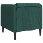 Sillón de tela verde oscuro en Sofás | Comprar online en Foru.es
