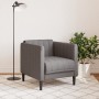 Sillón de tela gris taupe en Sofás | Comprar online en Foru.es