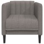 Sillón de tela gris taupe en Sofás | Comprar online en Foru.es