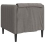Sillón de tela gris taupe en Sofás | Comprar online en Foru.es
